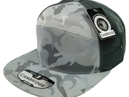 PB250 [L.GREY] SHINY CAMO CAMPER MESH TRUCKER Supply