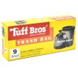 WHOLESALE TUFF BUILT TRASH BAG BLACK 26 GAL 9 CT SOLD BY CASE Online now