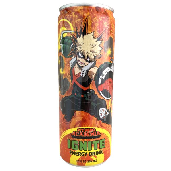 My Hero Academia Bakugo Ignite Energy Drink, 12oz 12ct For Discount