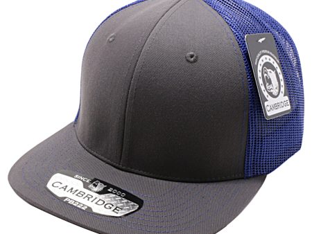 PB222-CHARCOAL-ROYAL CAMBRIDGE TRUCKER HAT Online Hot Sale