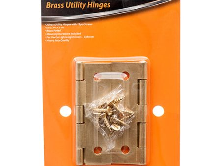 WHOLESALE KINGMAN BRASS HINGE 3  2PC SOLD BY CASE Fashion