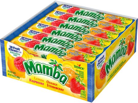 Mamba Fruit Chews Variety, 2.8oz 24ct For Discount