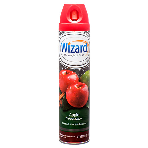 WHOLESALE WIZARD AIR FRESHENER 10 OZ APPLE CINNAMON SOLD BY CASE Online now