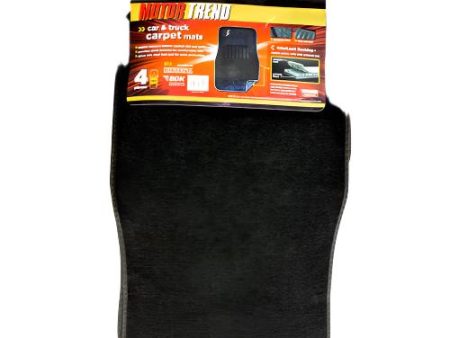 WHOLESALE AUTO MAT 4PC BLACK INTER-LOCK BACKING SOLD BY CASE Supply