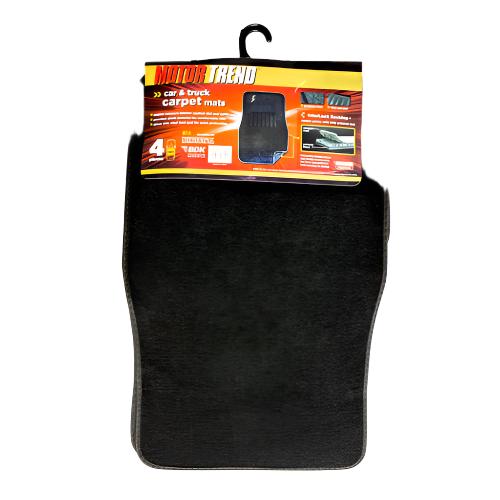 WHOLESALE AUTO MAT 4PC BLACK INTER-LOCK BACKING SOLD BY CASE Supply