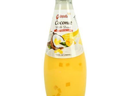 WHOLESALE GABRIELA COCONUT MILK W  NATA DE COCO MANGO 290ML SOLD BY CASE For Discount