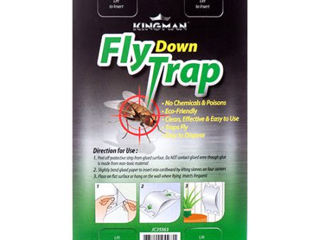 WHOLESALE KINGMAN FLY & INSECT DOWN TRAP 4 PK SOLD BY CASE For Cheap