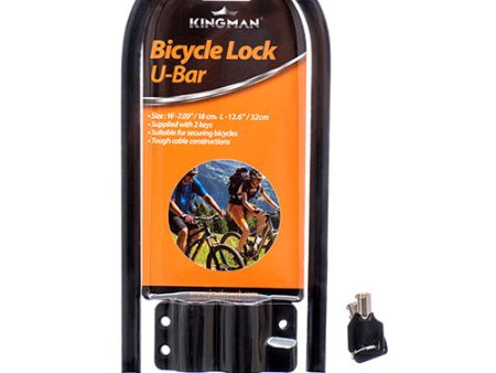 WHOLESALE KINGMAN BICYCLE LOCK U-BAR SOLD BY CASE For Sale