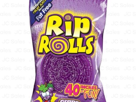 WHOLESALE RIP ROLLS GRAPE 1.4 OZ SOLD BY CASE on Sale