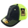 PB231 [BLACK N.GREEN] UNSTRUCTURED DAD TRUCKER HAT Cheap