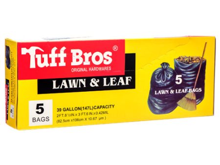 WHOLESALE TUFF BUILT TRASH BAG BLACK 39 GAL 5 CT SOLD BY CASE Supply