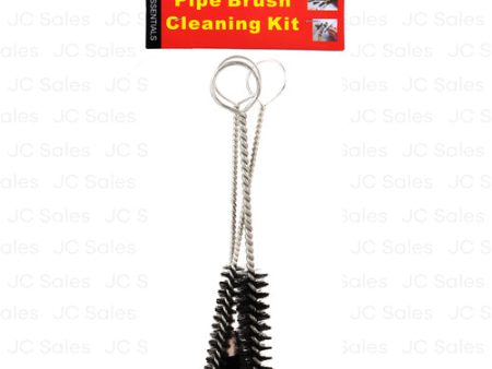 WHOLESALE PIPE BRUSH CLEANING KIT 3PCS SOLD BY CASE Cheap