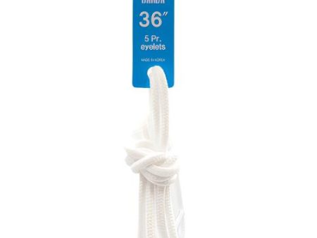 WHOLESALE SHOELACE ROUND WHITE 36 SOLD BY CASE Sale