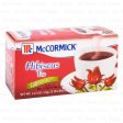 WHOLESALE MCCORMICK HIBISCUS TEA 25 CT SOLD BY CASE Fashion