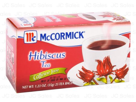 WHOLESALE MCCORMICK HIBISCUS TEA 25 CT SOLD BY CASE Fashion