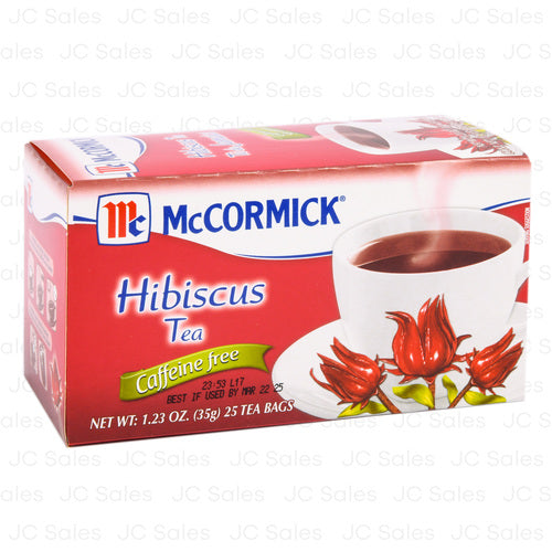 WHOLESALE MCCORMICK HIBISCUS TEA 25 CT SOLD BY CASE Fashion