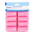 WHOLESALE NUVALU HAIR FOAM ROLLER MED 2.4 X 1.2 8PC PINK SOLD BY CASE Online Hot Sale