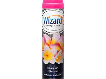 WHOLESALE WIZARD AIR FRESHENER HAWAIIAN RETREAT 10 OZ SOLD BY CASE For Discount