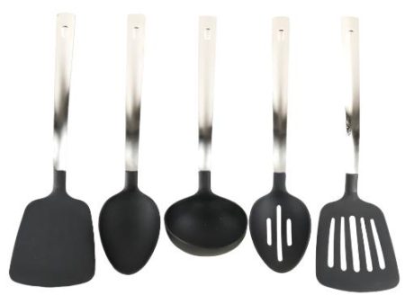 WHOLESALE UTENSIL SET NYLON 5PCS SOLD BY CASE Online