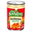 WHOLESALE CHEF BOYARDEE BEEFARONI 15 OZ SOLD BY CASE For Cheap