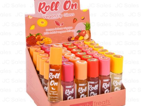 WHOLESALE ROLL ON  VEGAN LIP GLOSS #502V SOLD BY CASE For Sale