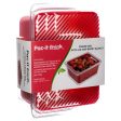 WHOLESALE PAC IT FRESH FREEZER BIN RED CLR SOLD BY CASE Online now