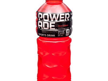 WHOLESALE POWERADE 20 OZ FRUIT PUNCH SOLD BY CASE Cheap