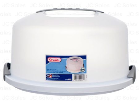 WHOLESALE STERILITE #0200 CAKE SERVER WHITE SOLD BY CASE Cheap