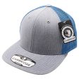 PB222H-HEATHER GRAY-ROY CAMBRIDGE TRUCKER HAT Hot on Sale