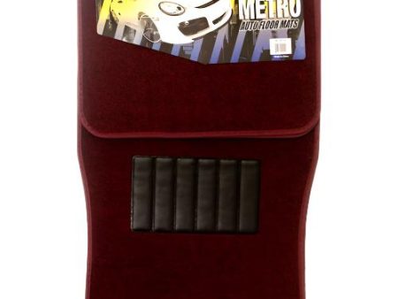 WHOLESALE AUTO MAT4PC BRONZ BURGUNDY #MT-100 SOLD BY CASE For Discount