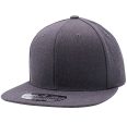 PB103 [DARK HEATHER] WOOL BLEND SNAPBACK HATS For Cheap