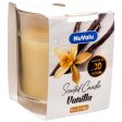 WHOLESALE NUVALU CANDLE TUMBLER 4 OZ VANILLA SOLD BY CASE Online now