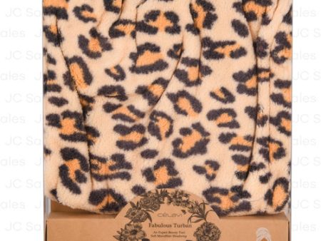 WHOLESALE HAIR TWIST & DRY HAIR WRAP LEOPARD PRINT SOLD BY CASE Cheap