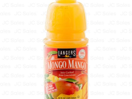 WHOLESALE LANGERS MONGO MANGO JUICE 32 OZ SOLD BY CASE For Cheap