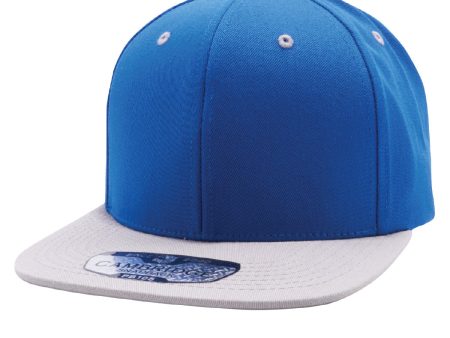 PB105 [ROYAL GREY] COTTON SNAPBACK HATS Online