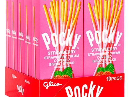 WHOLESALE POCKY 1.41 OZ STRAWBERRY SOLD BY CASE Hot on Sale