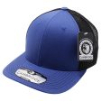 PB222-ROYAL-BLACK CAMBRIDGE TRUCKER HAT Online Sale