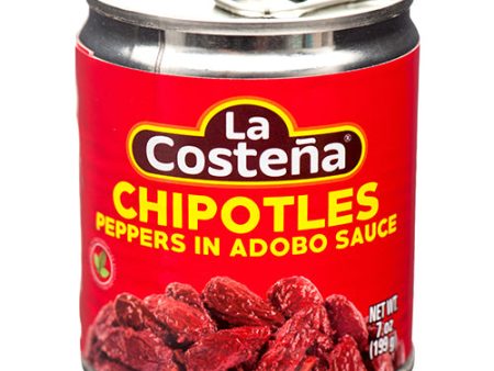 WHOLESALE LA COSTENA CHIPOTLE PEPPERS 7 OZ SOLD BY CASE Online Sale