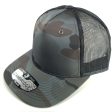 PB238 [D.GREY] CAMBRIDGE 5 PANEL SHINY CAMO TRUCKER Cheap