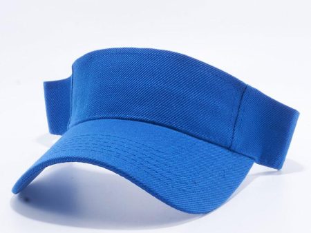 PB144 [ROYAL] BLANK VISOR HATS Fashion