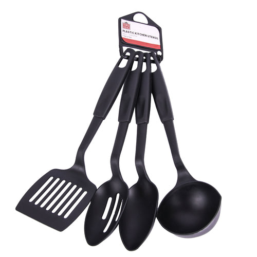 WHOLESALE TABLE KING  KITCHEN UTENSIL PLASTIC 4PC SET SOLD BY CASE Online now