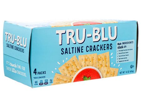 WHOLESALE TRU BLU SALTINE CRACKERS 16 OZ SOLD BY CASE Online Sale