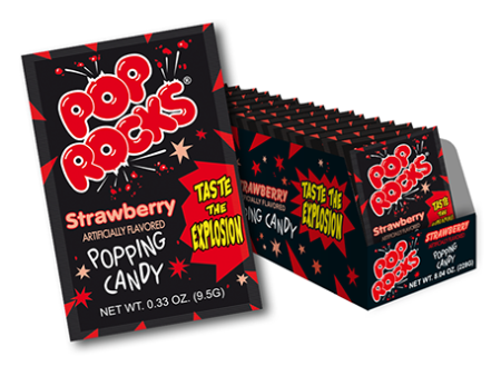 Pop Rocks Strawberry, 0.33oz 24ct Online