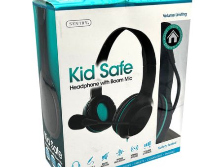 WHOLESALE SENTRY KIDS HEADPHONE W BOOM MIC SOLD BY CASE Cheap