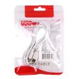 WHOLESALE TYPE-C TO IPHONE CHARGER WHITE SOLD BY CASE For Cheap