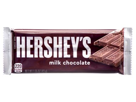 WHOLESALE HERSHEYS MILK CHOCOLATE 1.55 OZ SOLD BY CASE For Sale