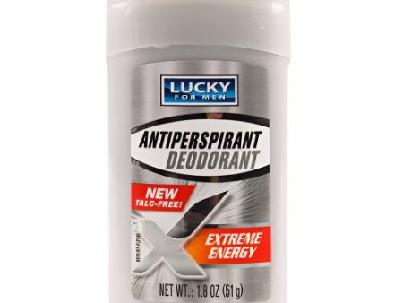 WHOLESALE LUCKY DEODORANT EXTREME ENERGY 1.6 OZ SOLD BY CASE For Discount