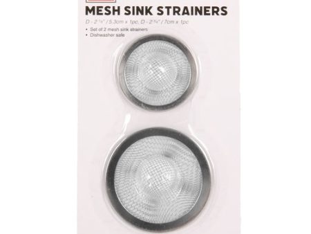 WHOLESALE TABLE KING SINK STRAINER MESH 2PC SOLD BY CASE For Sale