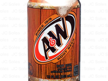 WHOLESALE A&W ROOT BEER 12 OZ CAN SOLD BY CASE Cheap