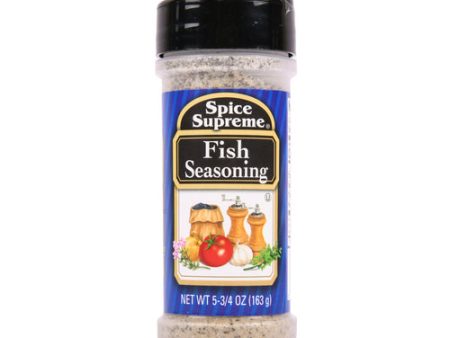 WHOLESALE SPICE SUPREME FISH SEASONING 12   5.75 OZ SOLD BY CASE Fashion